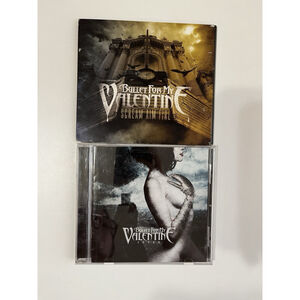 Bullet For My Valentine 2 CDs Lot: Scream Aim Fire, Fever, Rock Alternative